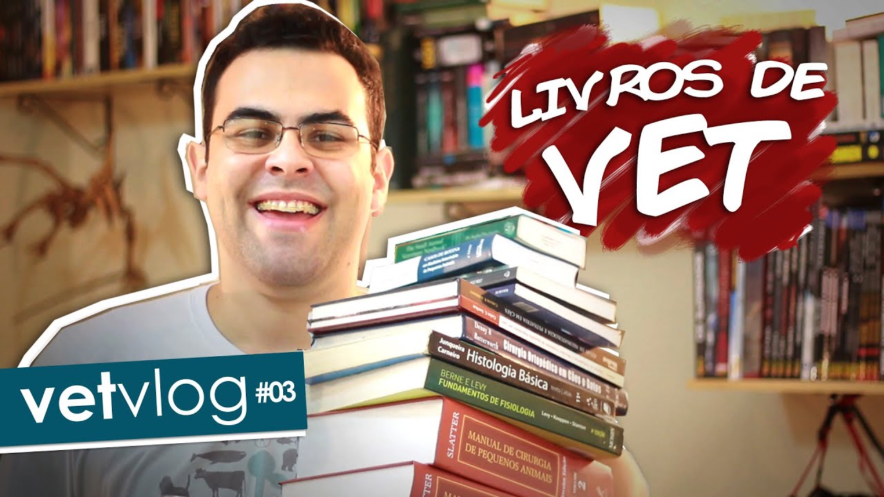 Meus LIVROS de Medicina Veterinária | #VetVlog #03
