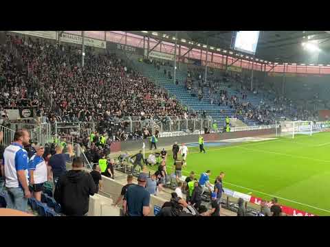 1. FC Magdeburg vs Hannover 96 - Randale nach dem Spiel