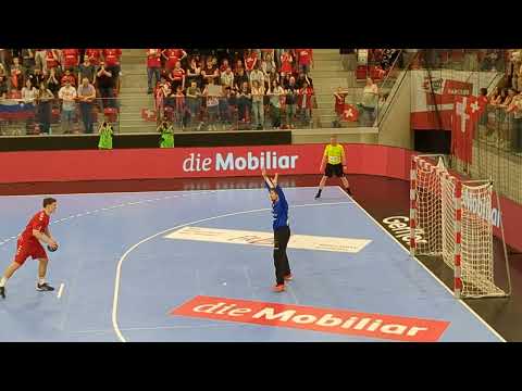 🇨🇭 SUI vs. 🇸🇮 SLO (2025 World Men's Handball Championship Qualification): Shootout - Felix Aellen