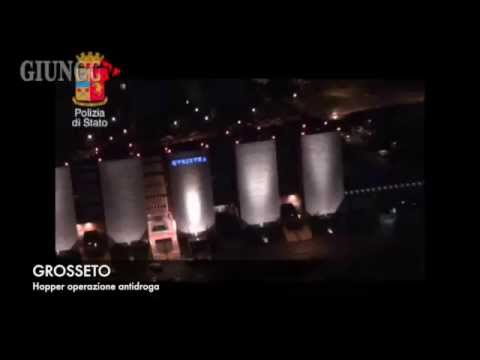 Grosseto: Hopper operazione antidroga della Squadra Mobile
