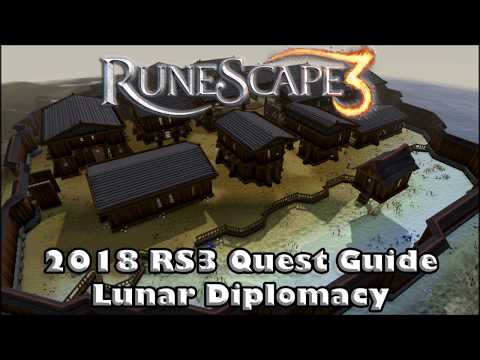 RS3 Quest Guide 2018 -  Lunar Diplomacy  How to unlock Lunar Spells