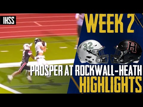 Prosper Dominates Rockwall-Heath 45-27 in High Scoring Game