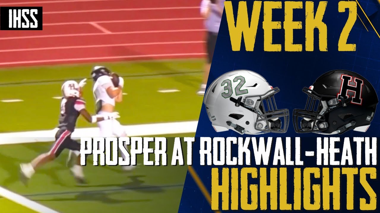 Prosper Dominates Rockwall-Heath 45-27 in High Scoring Game