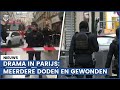 Eerste beelden: schietpartij in Parijs