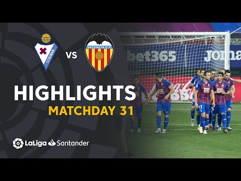 Highlights SD Eibar vs Valencia CF (1-0)