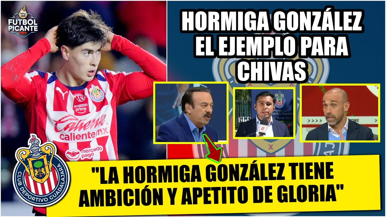 CHIVAS LANZÓ OFERTA RENOVACIÓN para HORMIGA GONZÁLEZ ¿Paciencia con sueño del TRI? | Futbol Picante