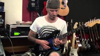 Video thumbnail for Seymour Duncan George Lynch "Screamin Demon" humbucker in neck position by james ryan