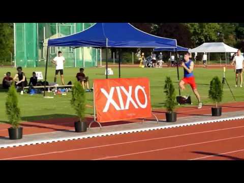 Leveleki Bence belépett ugrása (lassítva)