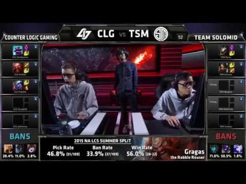 CLG vs TSM G1  |  Finals NA LCS 2015 Summer Playoffs
