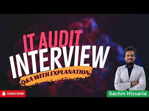 How to make career in IT Audit Special video for CA CA Students Sachin Hissaria