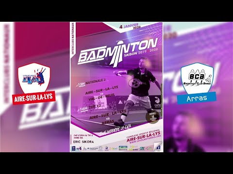 INTERCLUBS NATIONAUX BADMINTON J6 TOP12