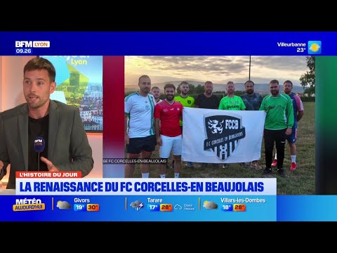 Le FC Corcelles-en-Beaujolais renaît de ses cendre