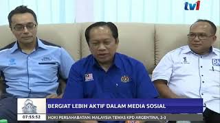 UMNO BERGIAT LEBIH AKTIF DALAM MEDIA SOSIAL