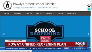 Poway Unified District Discusses Reopening Plan