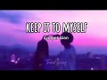 Cooper Alan | KEEP IT TO MYSELF | Trend lyrics @cooperalan6398