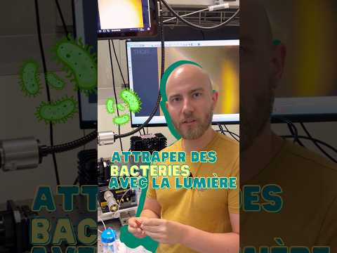 💡Comment est-ce qu’on attrape une bactérie… avec de la lumière ? 🔬