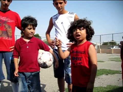 Tek olanda qorxma  kamera arxasi