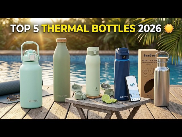 Vídeo relacionado con KaTunn - Botella Térmica Acero Inoxidable Personalizada con Pajita - Diseño Fútbol LaLiga - 600ml - Para Niños y Adultos (Rayo Vallecano)