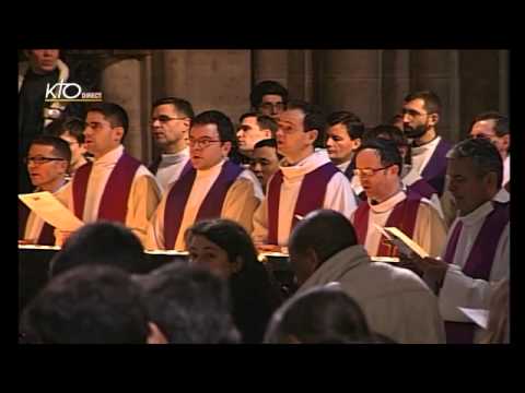 Messe d’action de grâce pour le pontificat de Benoît XVI