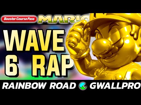 Wii Rainbow Road WITH LYRICS! (Official Mario Kart RAP)