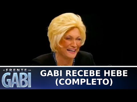 De Frente Com Gabi - Hebe (30/09/12) | SBT Vídeos