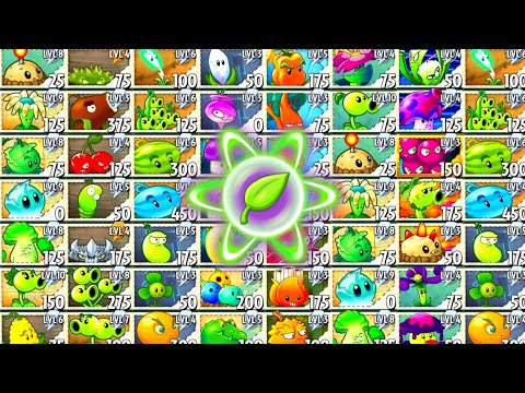 PvZ2 Battlez - 25 Best FREE Plants Power-Up | Who is Best Plant ?