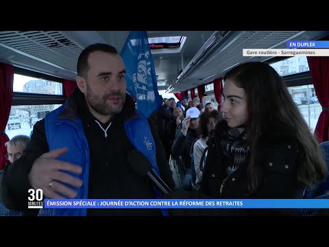 Émission spéciale : Bus au départ de la gare routière de Sarreguemines