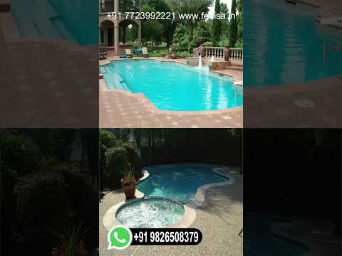  10 枚の説明写真で屋外スイミング プールを作成しましょう。  庭園