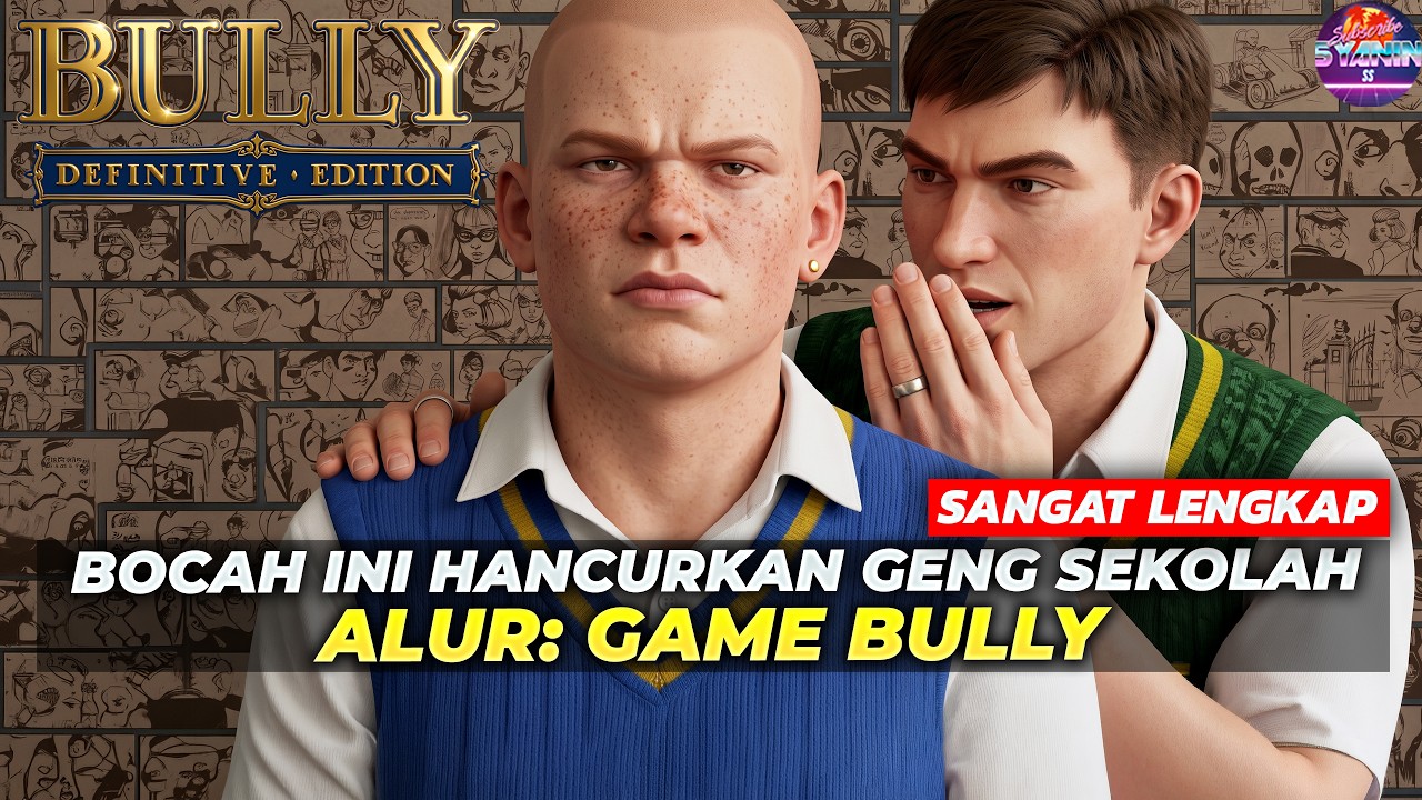 ALUR CERITA Game Terbaik Sepanjang Masa Sekolah Sebelum GTA 6 Lahir | Seluruh Alur Cerita Game BULLY