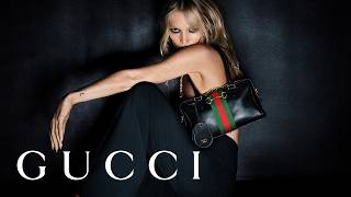 Gucci 👜  “Beauty and the Bag” featuring Kate Moss