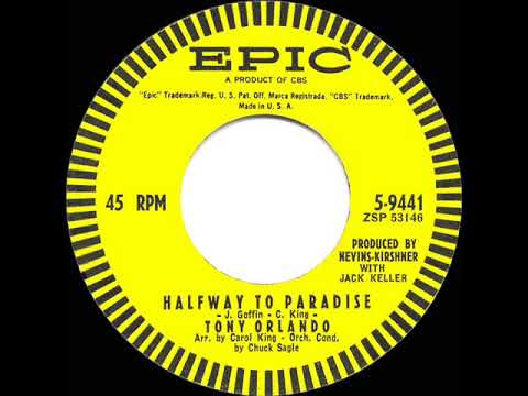 1961 HITS ARCHIVE: Halfway To Paradise - Tony Orlando