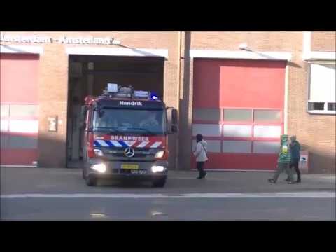 2x uitruk brandweer Hendrik Amsterdam
