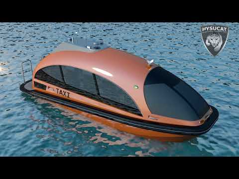 Comment the new project designed by Hysucat - electric boat water taxi based on hydrofoil technology