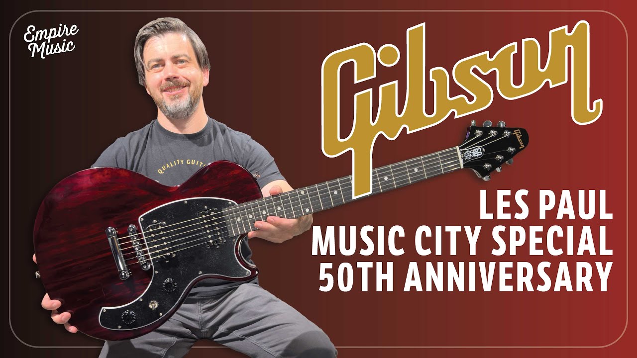 FIRST LOOK! Gibson Les Paul Music City 50th Anniversary - EMPIRE MUSIC - YouTube