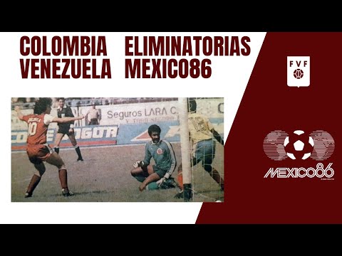 1985.06.23 Venezuela Colombia.  Pueblo Nuevo      (Partido Completo ClasificatoriasMexico 1986)