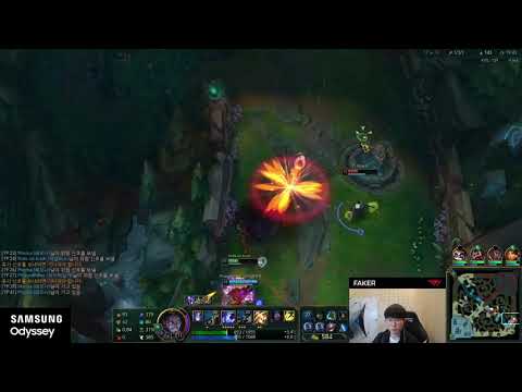 T1 Faker play Sylas vs Galio Mid KDA 8/5/6