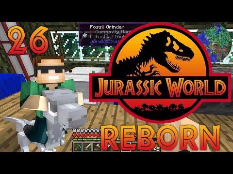 "Ornithomimus Dinosaur and More!" - Ep. 26 - Minecraft: Jurassic World Reborn