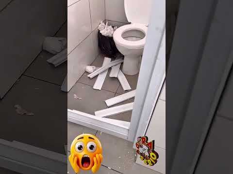 DESTRUÍRAM A PORTA DO BANHEIRO FEMININO DA RODOPIADA DE JUQUITIBA
