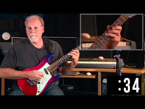 One Minute Guitar Lesson - Comping 2