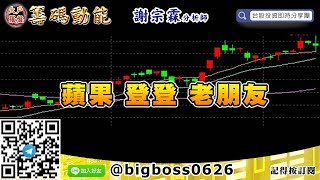 【大戶羅盤籌碼動能】 #謝宗霖0610，蘋果 登登 老朋友 (圖)