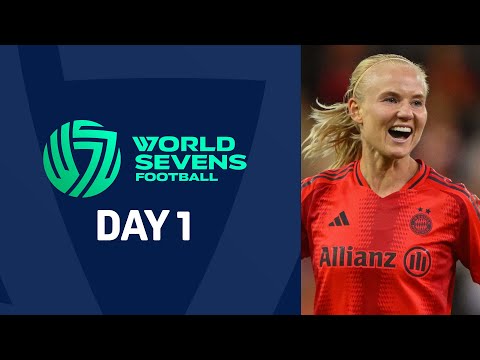 World 7s Day 1 | Man City vs. Rosengård, Roma vs. Man United, Ajax vs. Bayern & PSG vs. Benfica