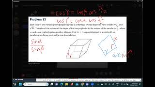 Maths Competition solution explained without calculations 2023 AIME I Q13