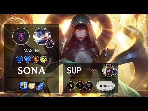 Sona Support vs Lulu - EUW Master Patch 10.11