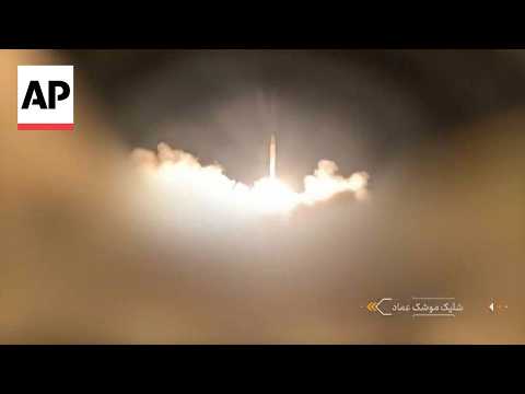 Video Thumbnail: Iran state TV shows missiles it claims were launched at US bases in Jordan