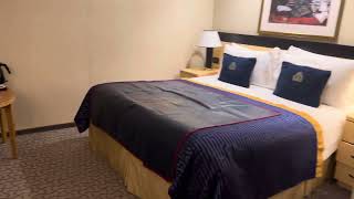 Cunard Queen Elizabeth - Deluxe Interior stateroom 1064 walkthrough