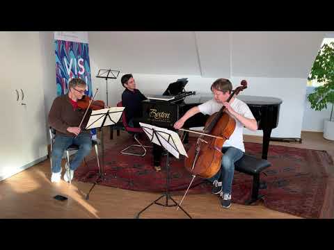 Dvorak Piano Trio No. 3 excerpt - Jan Vogler, Gil Shaham, Martin Stadtfeld