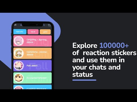 +999K Anime Stickers WASticker Video