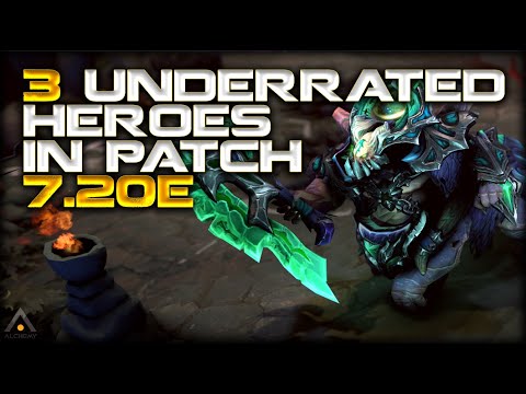 Dota 2: The 3 Most Underrated Heroes in 7.20e | Pro Dota 2 Guides