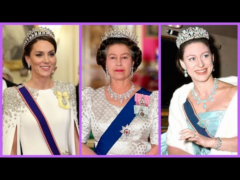 Top 20 Most Beautiful Tiaras in the British Royal Family's Collection