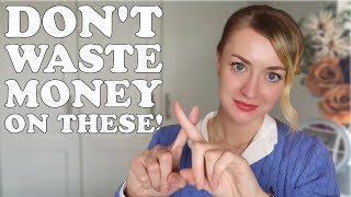25 things I won't spend money on | 2023 update!